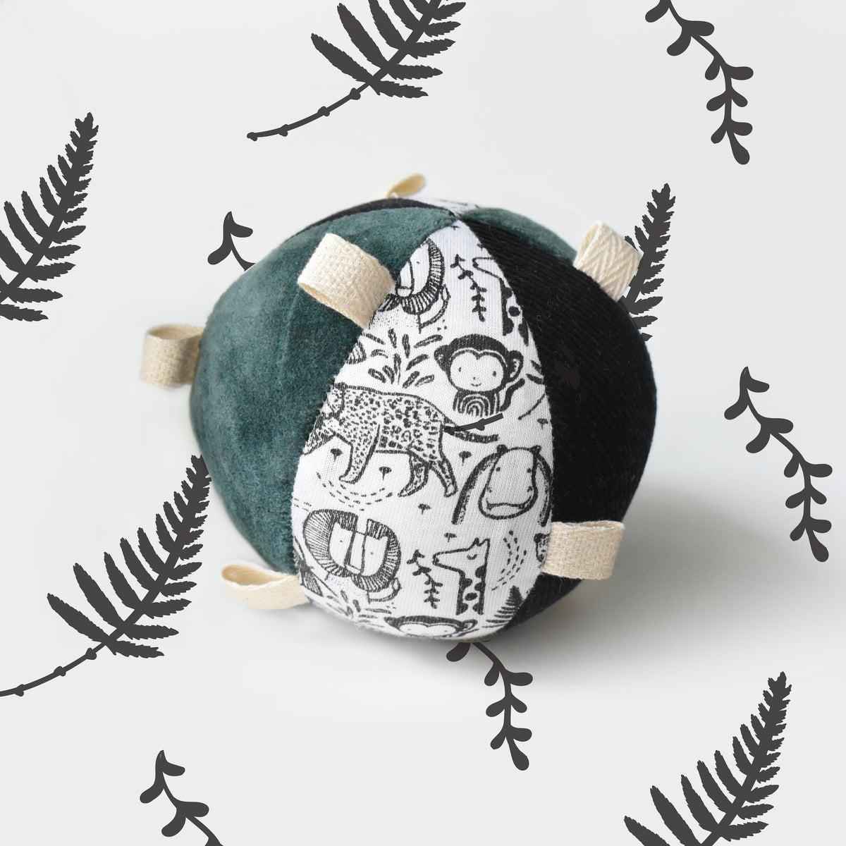 Taggy Ball with Rattle - Wild - The Baby Penguin