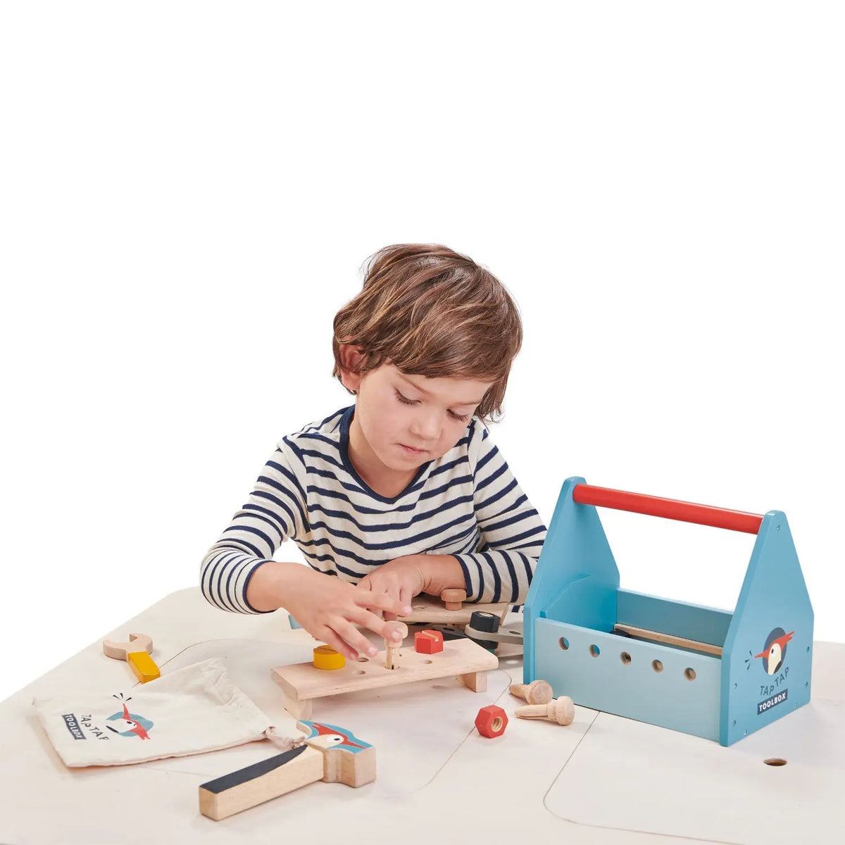 Tender Leaf Tap Tap Wooden Tool Box