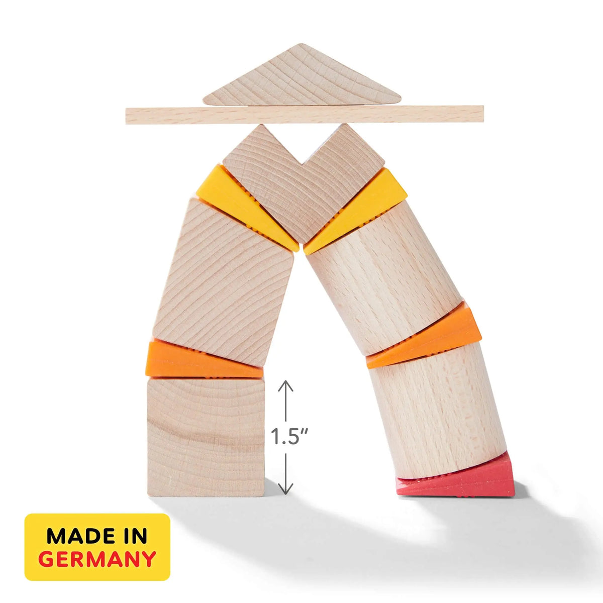 Teetering Towers Wooden Blocks | Blocks | The Baby Penguin