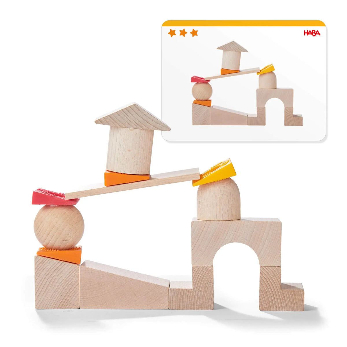 Teetering Towers Wooden Blocks | Blocks | The Baby Penguin