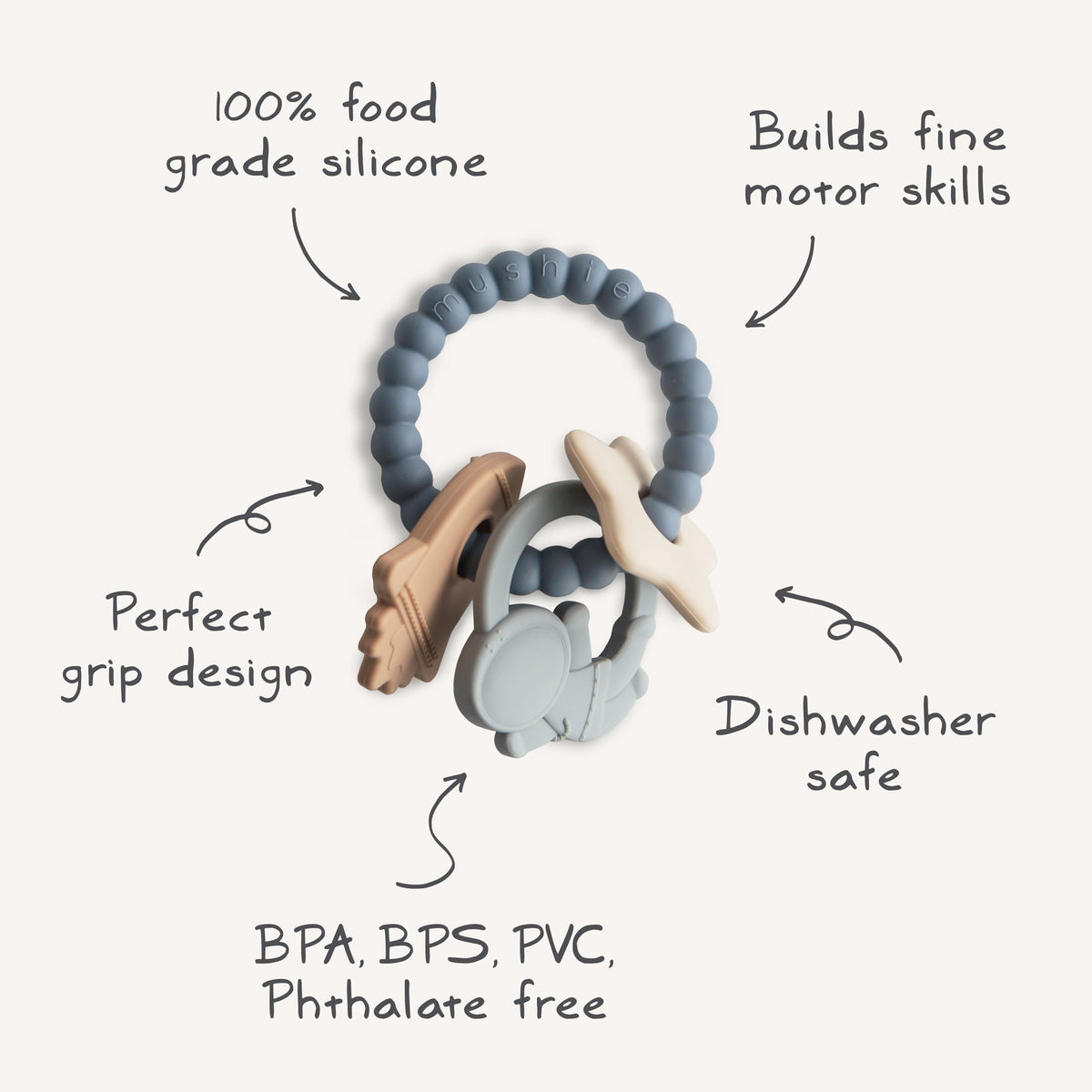 Teething Ring - The Baby Penguin