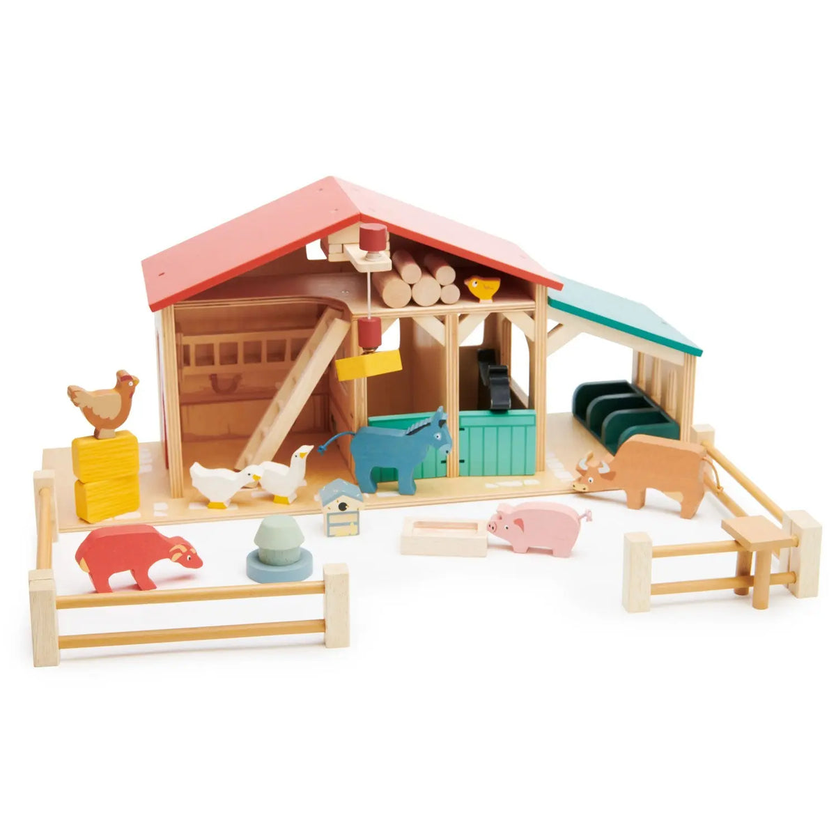 Tender Leaf Wooden Farm Play Set