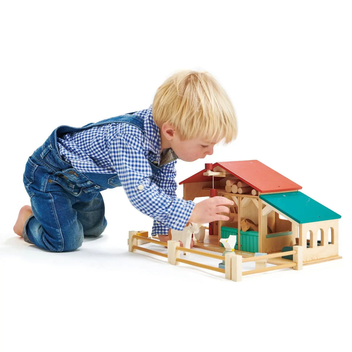 Tender Leaf Wooden Farm Play Set