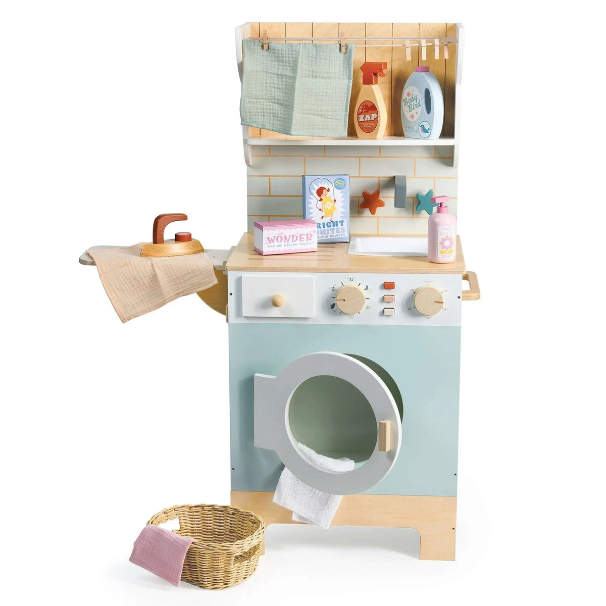 Tender Leaf Wooden Laundrette Pretend Laundry Station