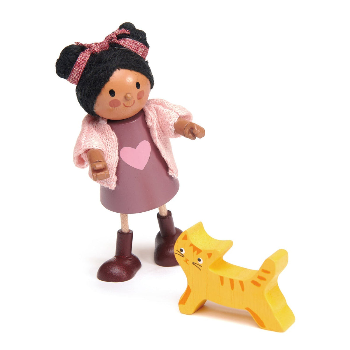 Tender Leaf Forrester Wooden Doll Family Collection