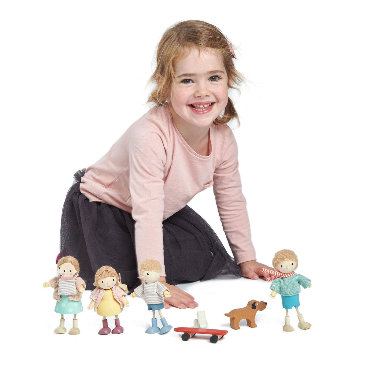 Tender Leaf Goodwood Wooden Doll Family Collection