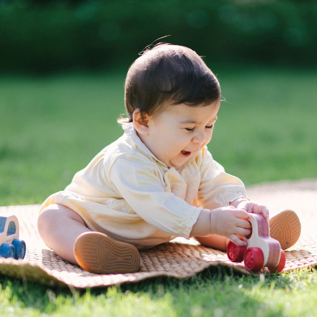 PlanToys Timber Trail Cruiser Wooden Baby Car