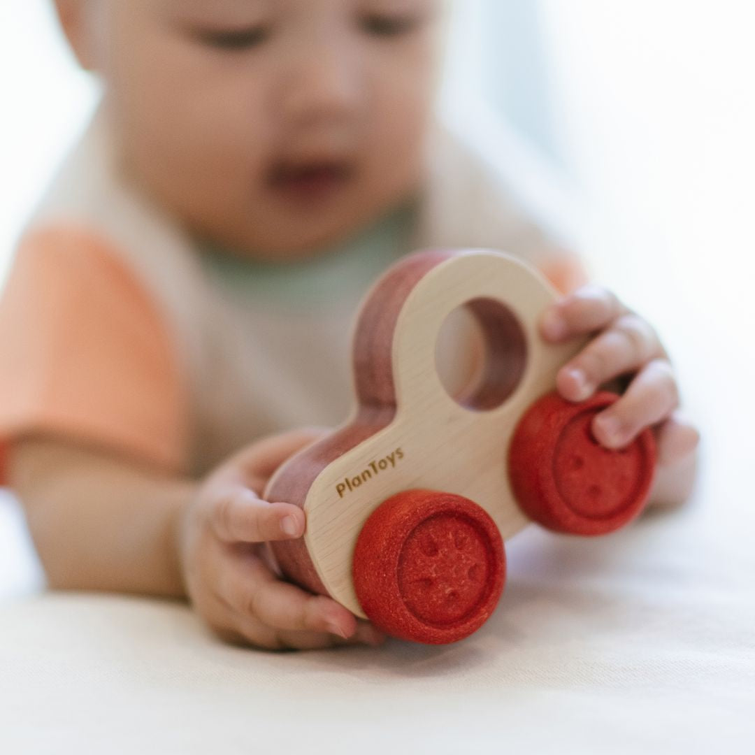PlanToys Timber Trail Cruiser Wooden Baby Car