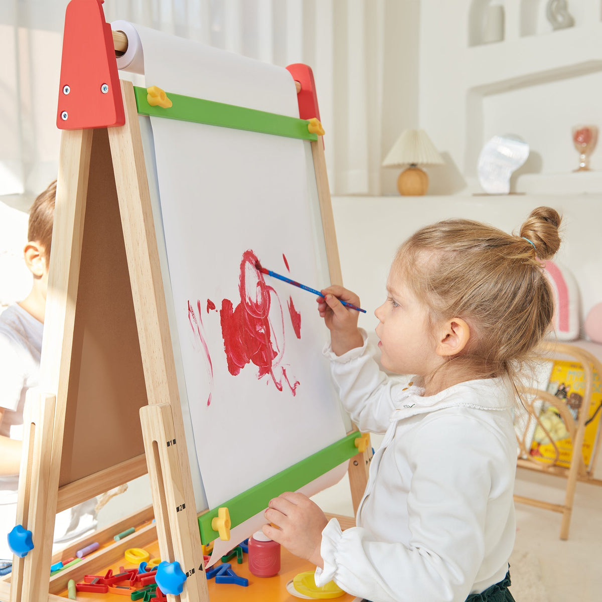 Tiny Land® 3-in-1 Art Easel for Kids - The Baby Penguin