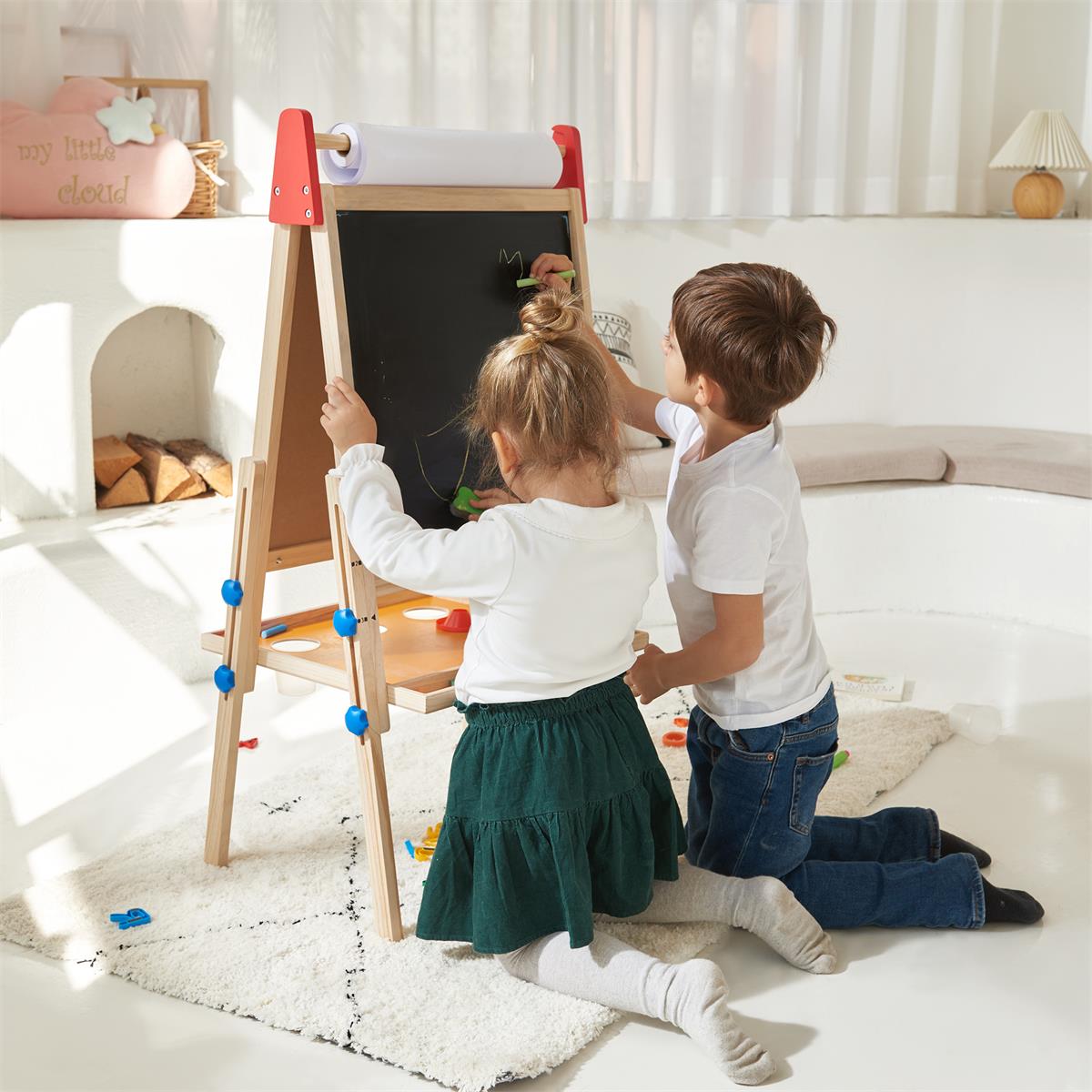 Tiny Land® 3-in-1 Art Easel for Kids - The Baby Penguin