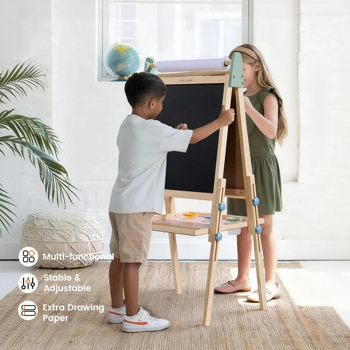 Tiny Land® 3-in-1 Art Easel for Kids - The Baby Penguin