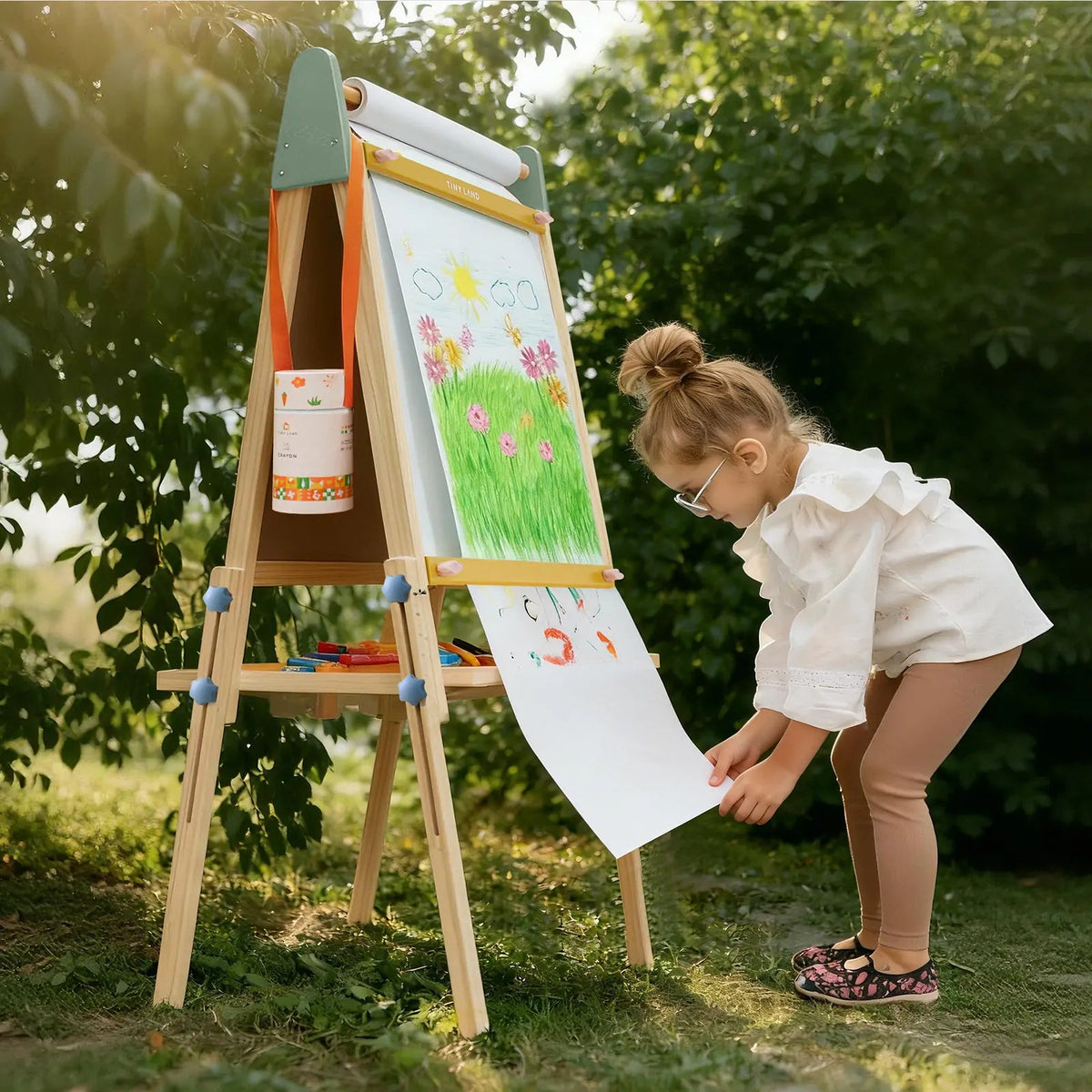 Tiny Land® 3-in-1 Art Easel for Kids - The Baby Penguin