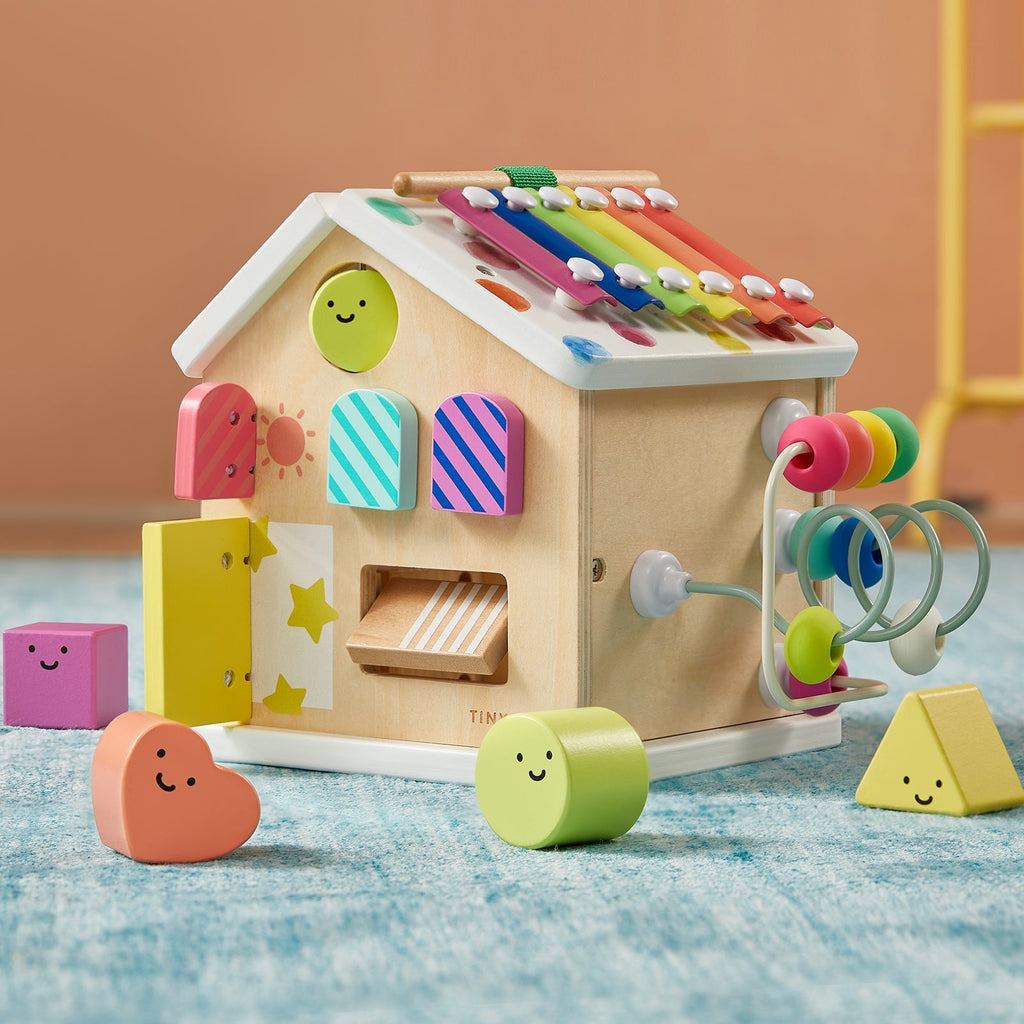 Tiny Land® Cottage Activity Cube - Rainbow - The Baby Penguin