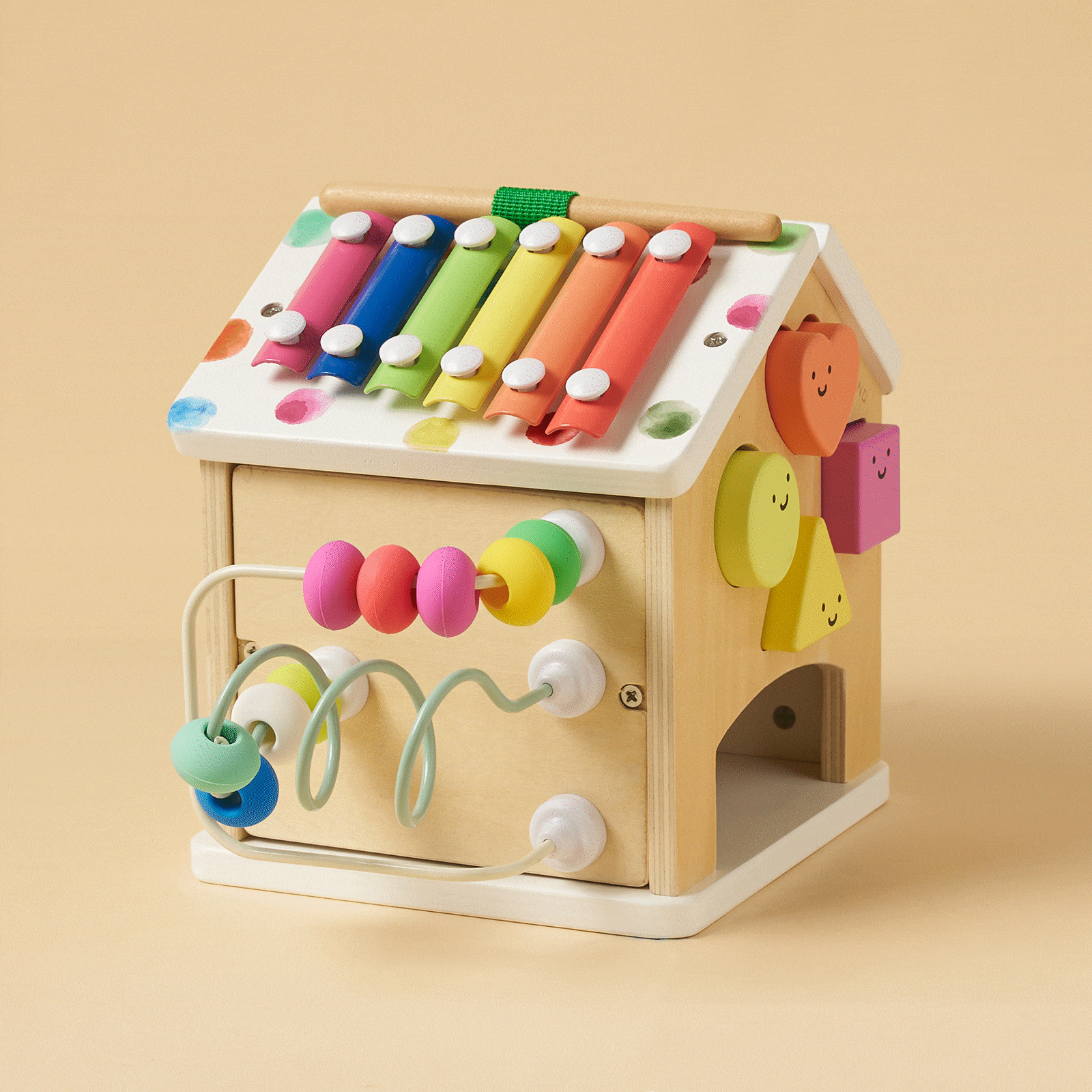 Tiny Land® Cottage Activity Cube - Rainbow - The Baby Penguin