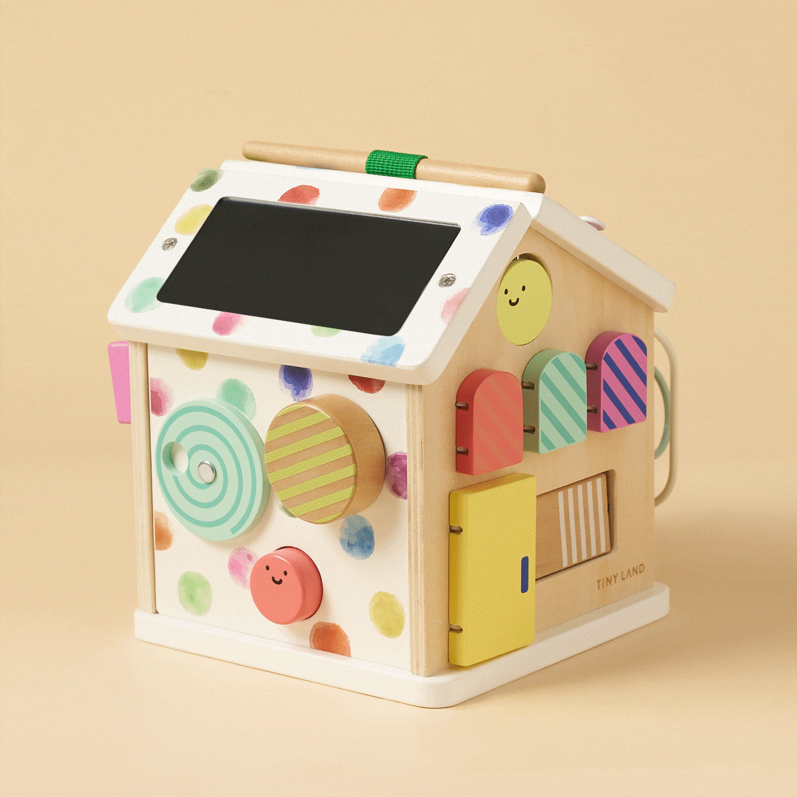 Tiny Land® Cottage Activity Cube - Rainbow - The Baby Penguin