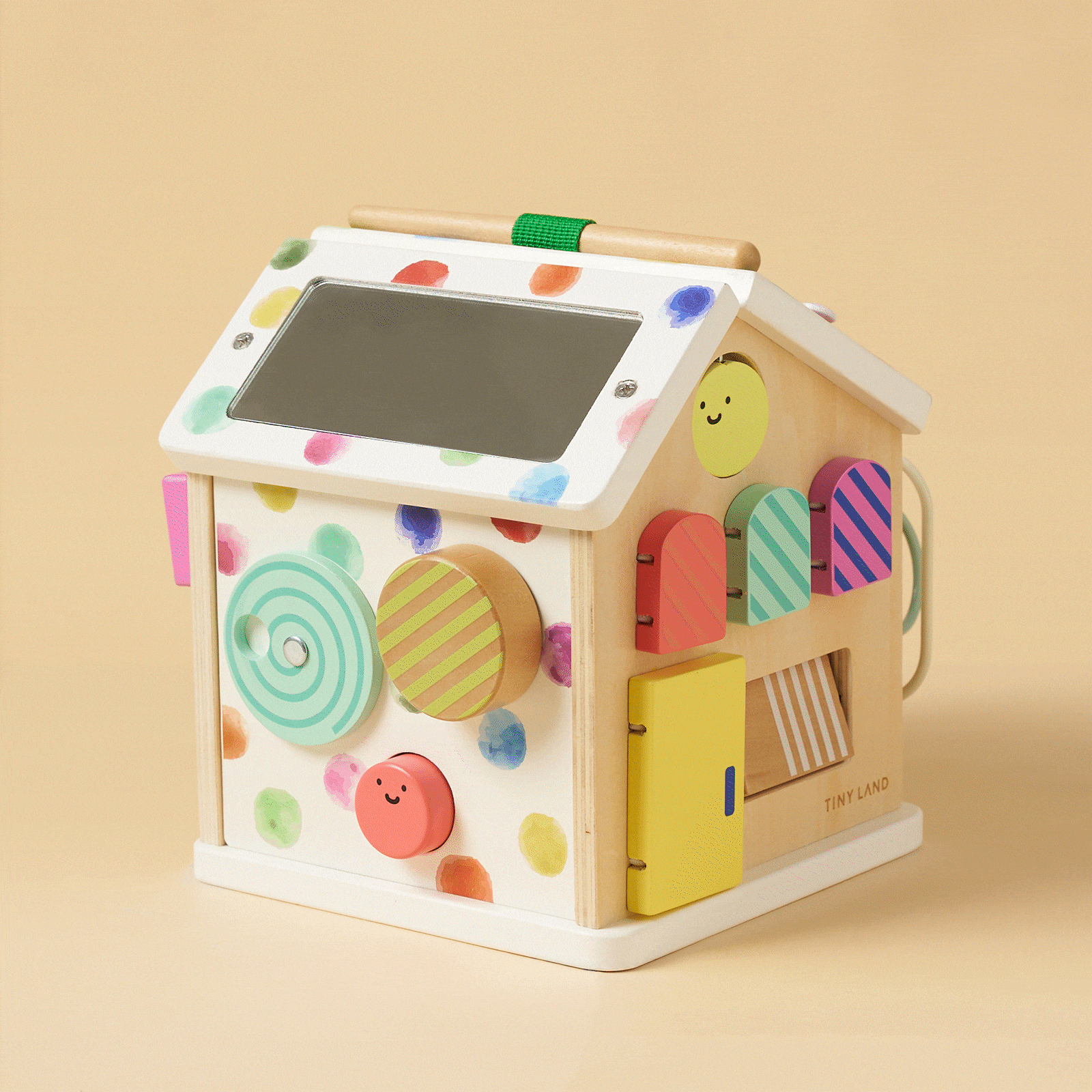 Tiny Land® Cottage Activity Cube - Rainbow - The Baby Penguin