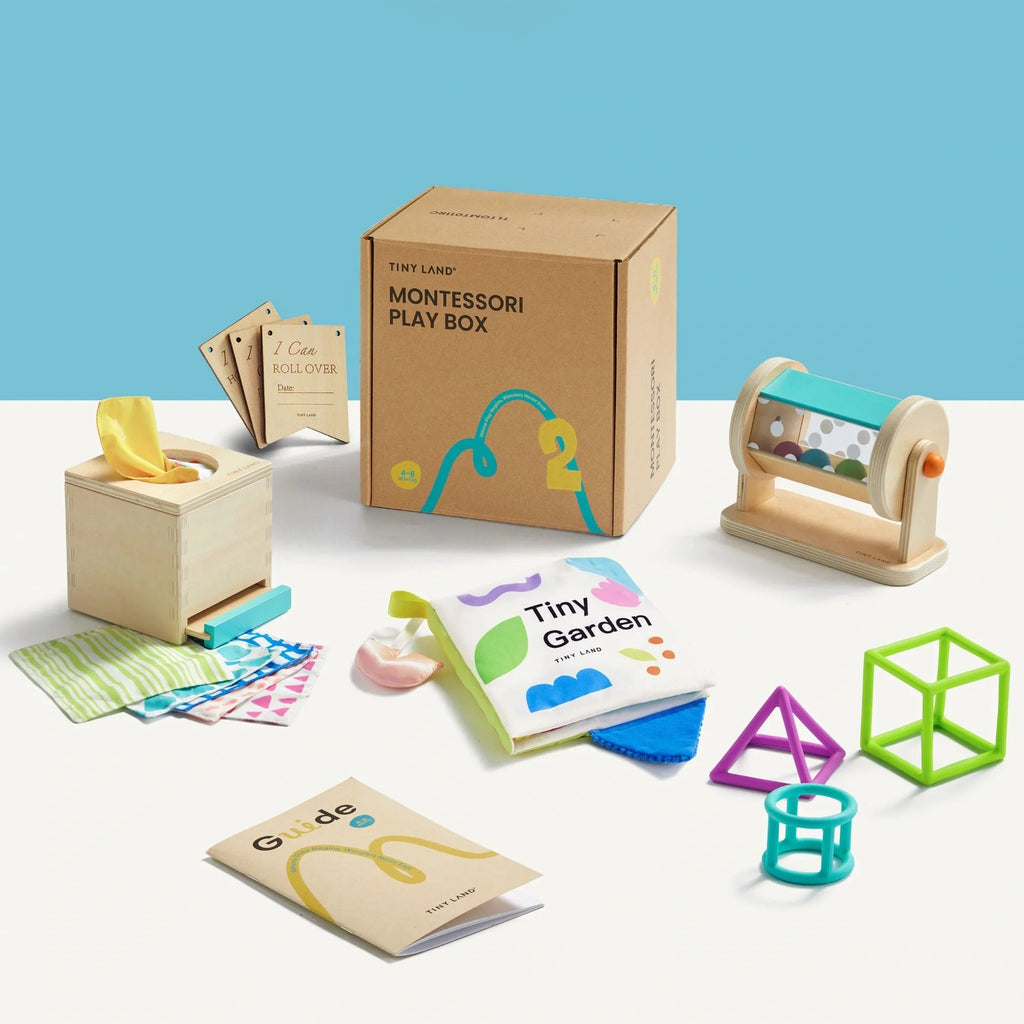 Tiny Land® Montessori Toys for Newborns (4–6 Months) - The Baby Penguin