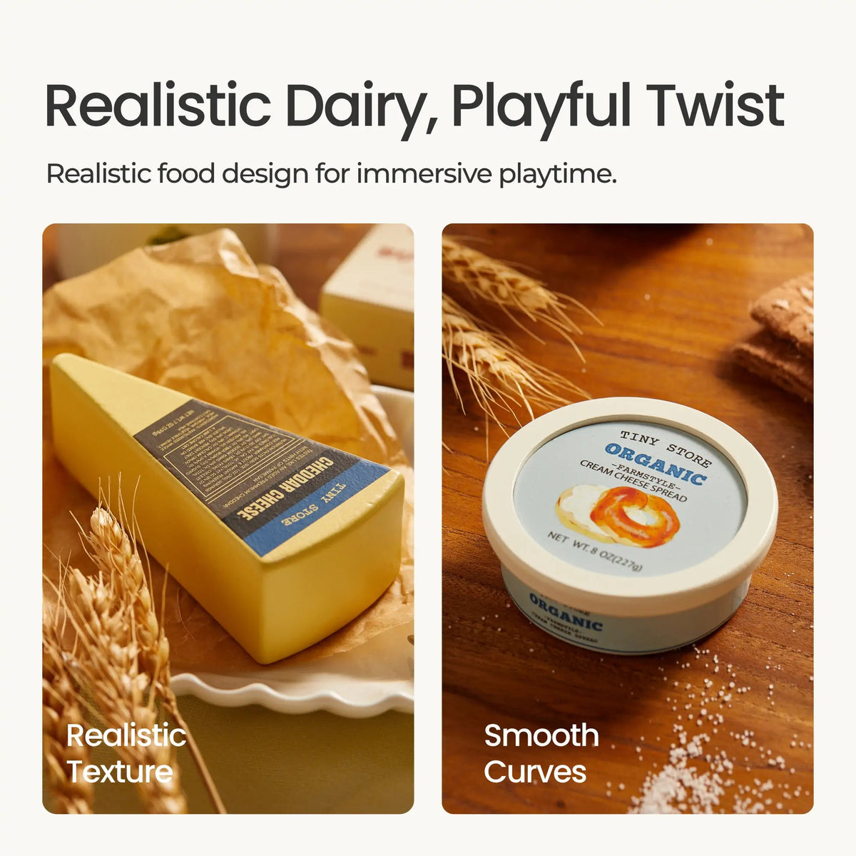 Tiny Land® Organic Dairy Pack - Pretend Play - The Baby Penguin