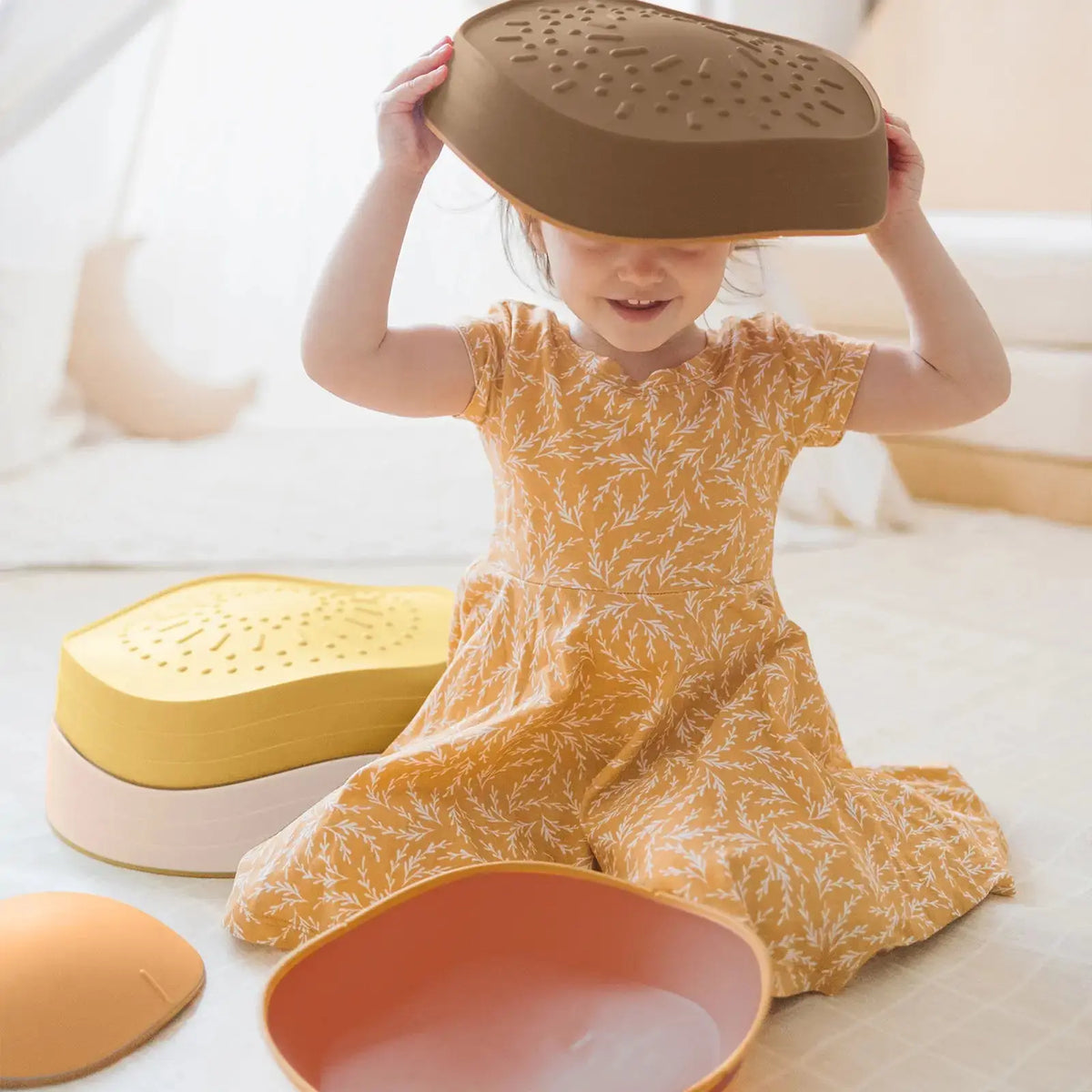 Tiny Land® Stepping Stones - Sunset Hues | stepping stones | The Baby Penguin