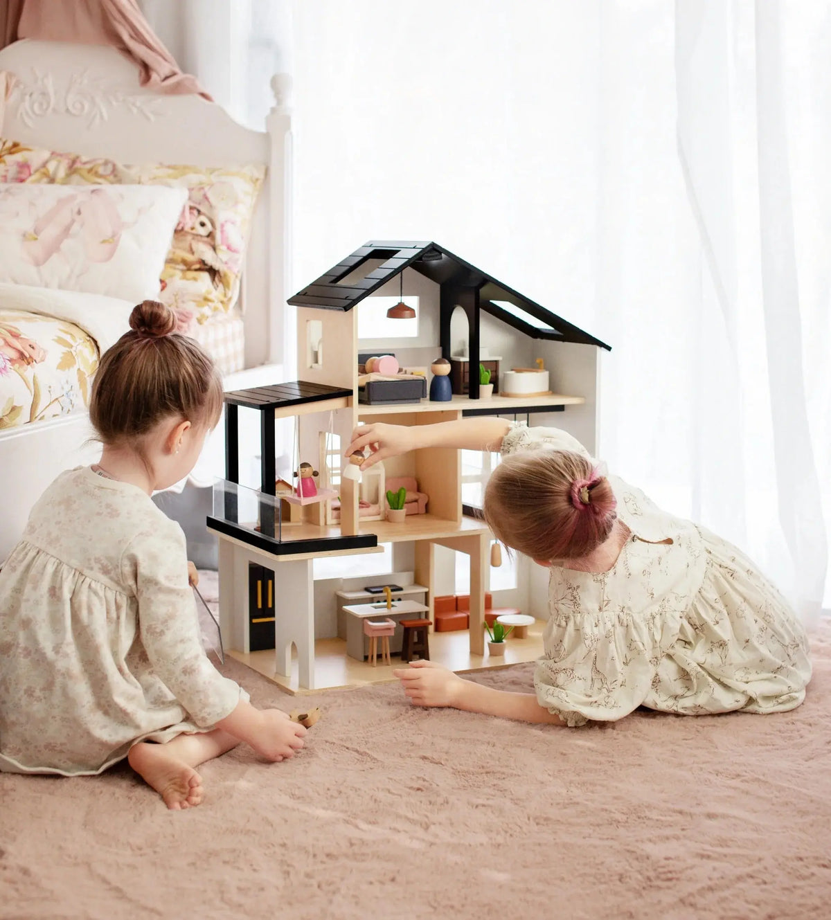 Tiny Land® Sweetwood Edge Dollhouse | Dollhouse | The Baby Penguin