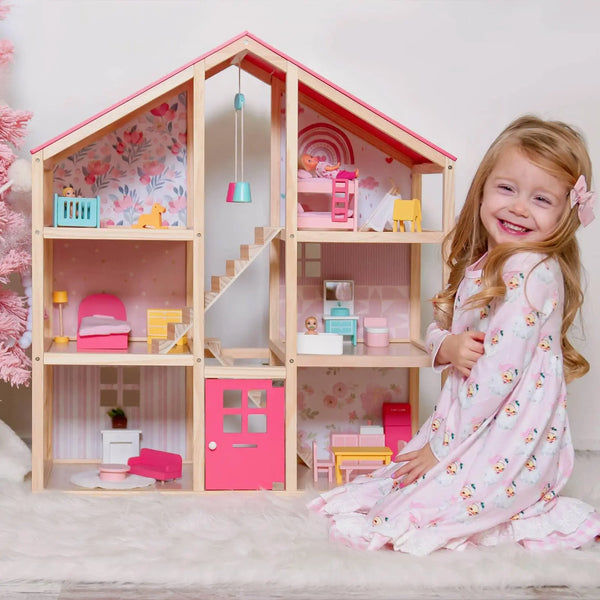 Tiny Land® Sweetwood Love Dollhouse without Dolls | Dollhouse | The Baby Penguin