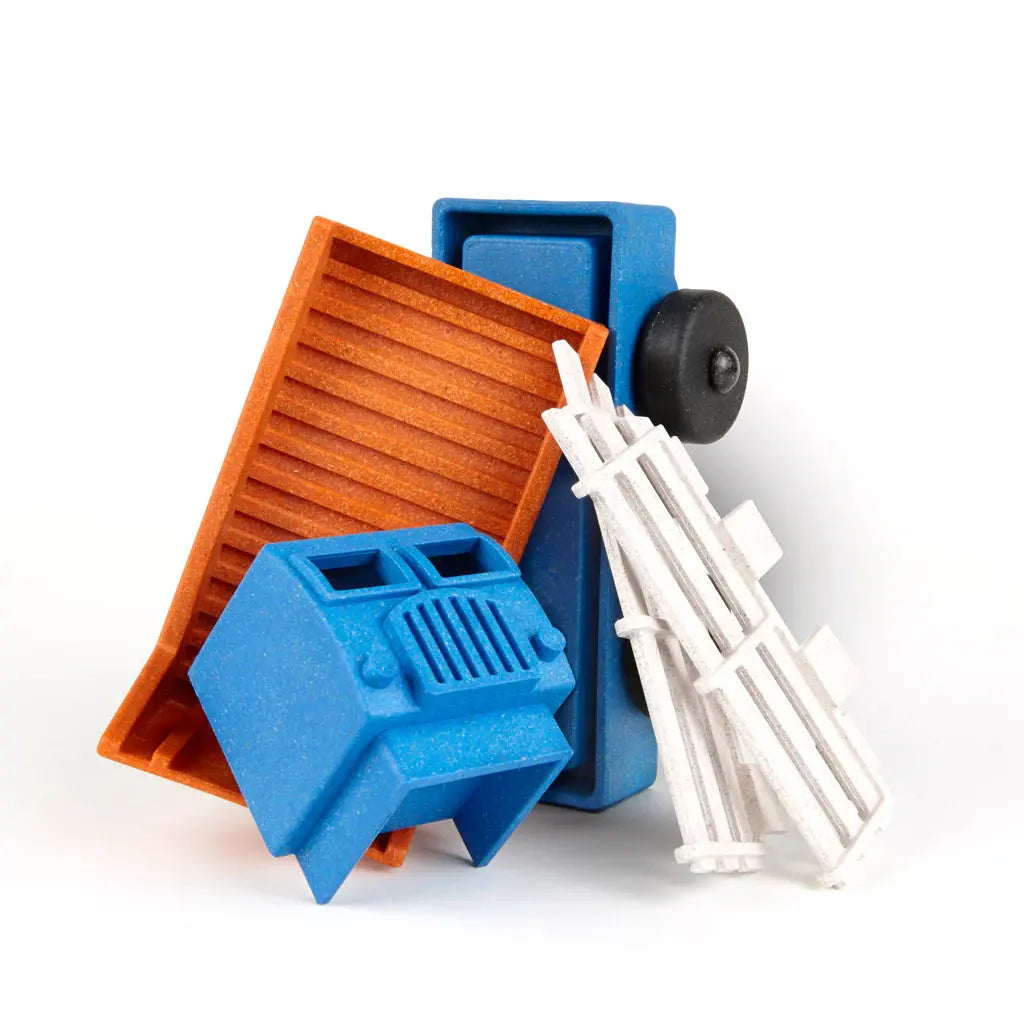 Luke's Toy Factory Stake & Tipper Truck Set – 2 Pack by Luke's Toy Factory – product image 6
