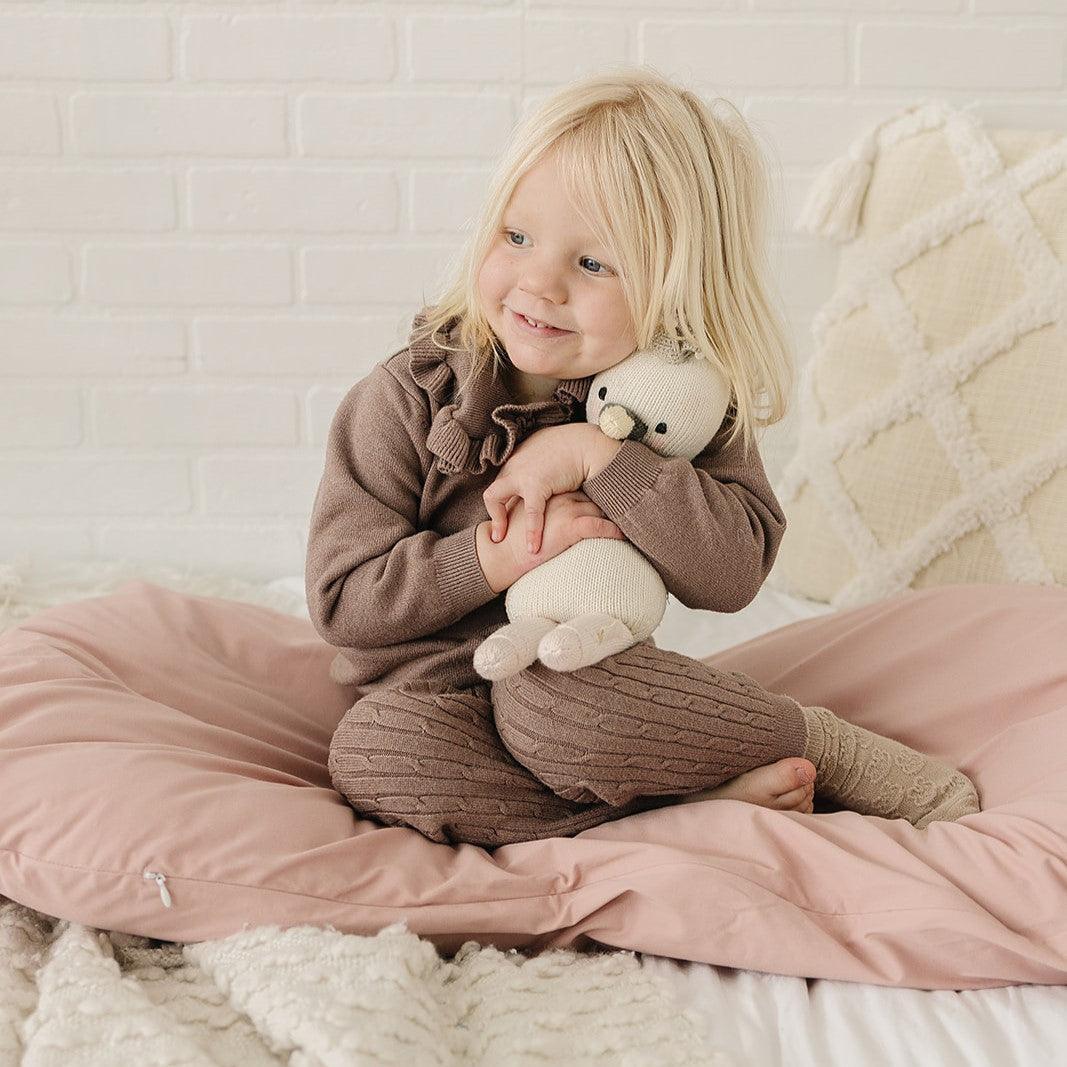 Toddler Lounger Covers - Blush - The Baby Penguin