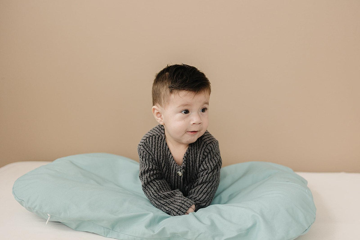 Toddler Lounger Covers - Stone - The Baby Penguin