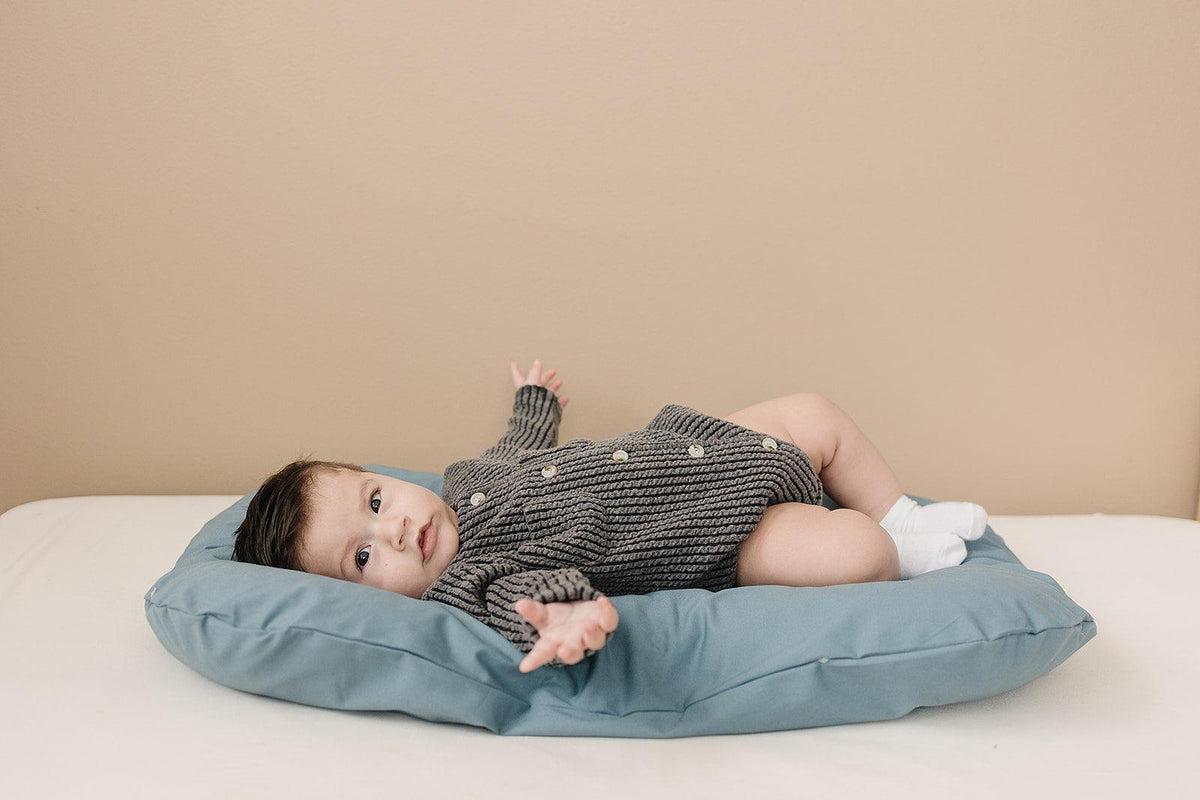 Toddler Lounger Covers - Stone - The Baby Penguin