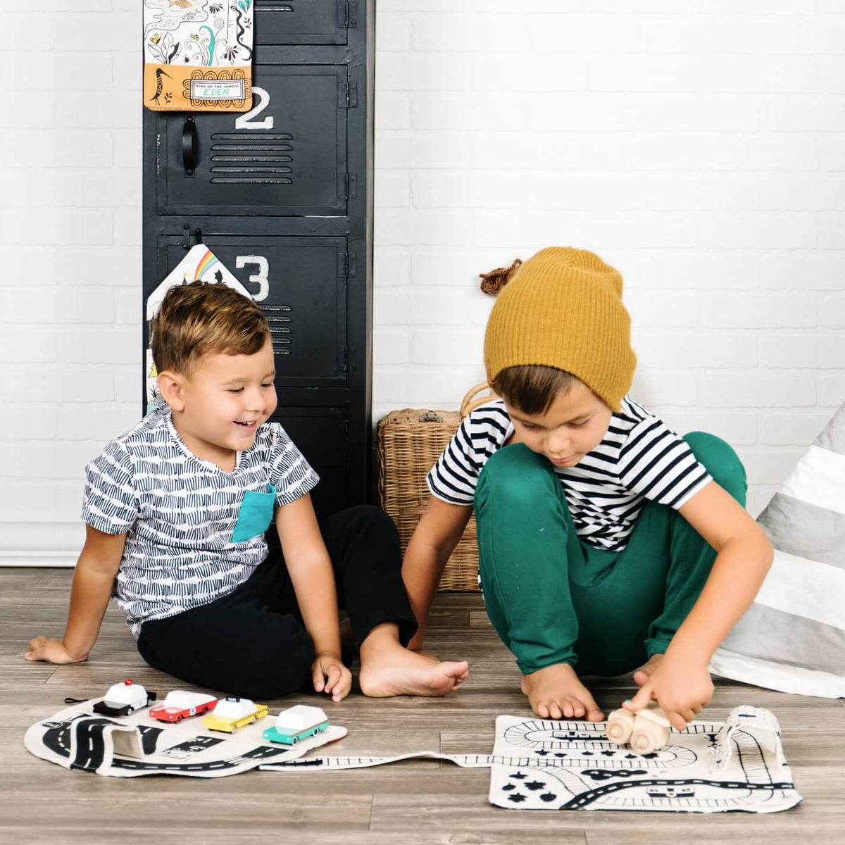 Train Play Mat: "Love it! Super cute for on the go play!" - The Baby Penguin