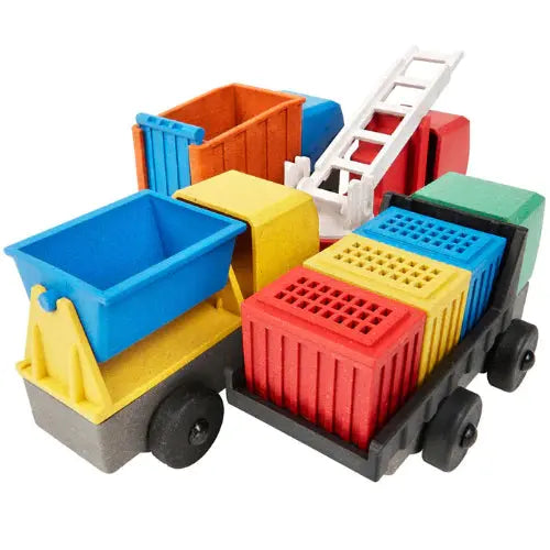 Luke's Toy Factory Preschool Truck Set – 4 Pack by Luke's Toy Factory – product image 4