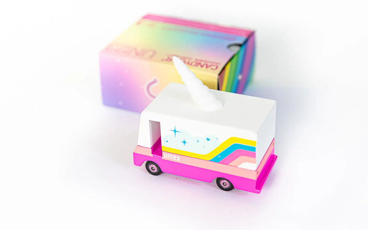 Unicorn Van | Vans | The Baby Penguin