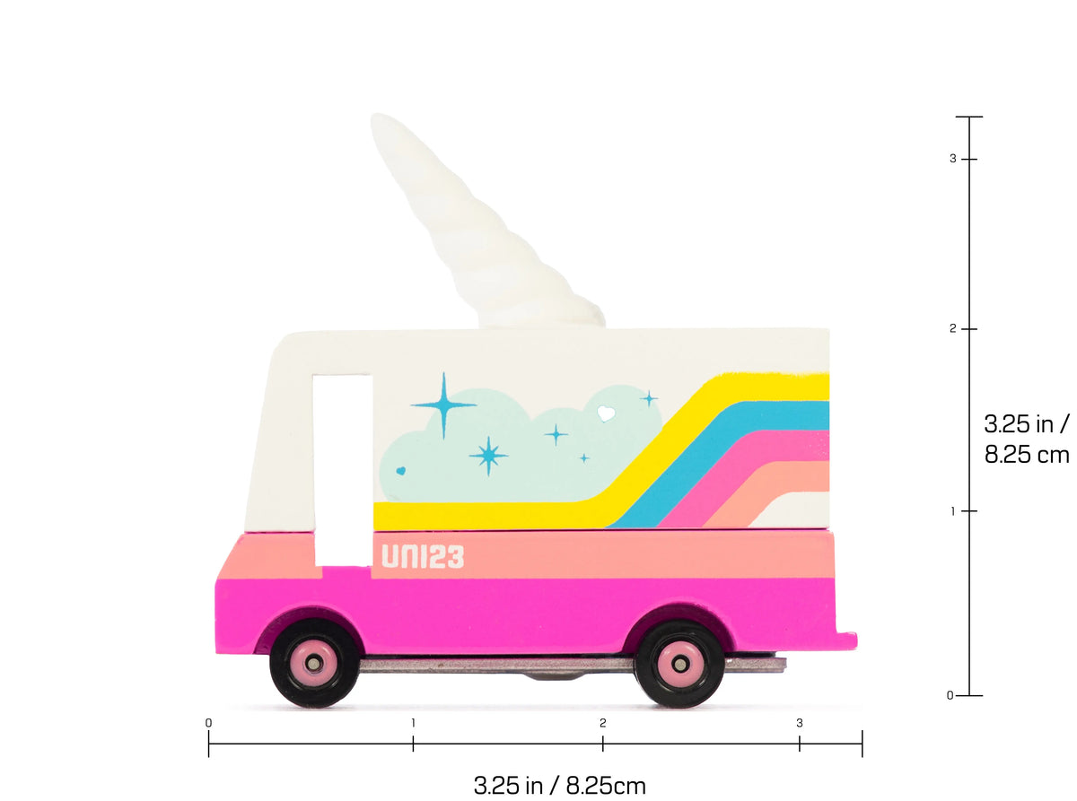 Unicorn Van | Vans | The Baby Penguin