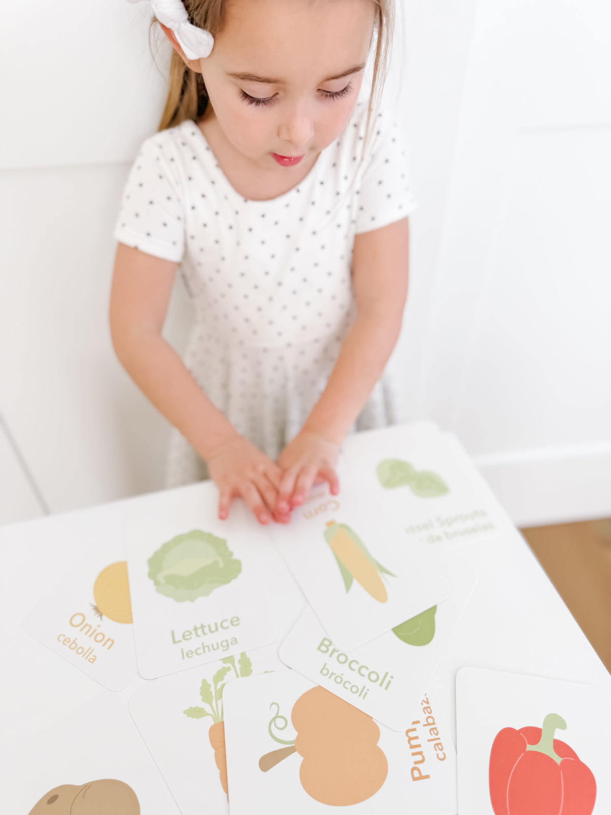 Vegetable Flashcards - The Baby Penguin