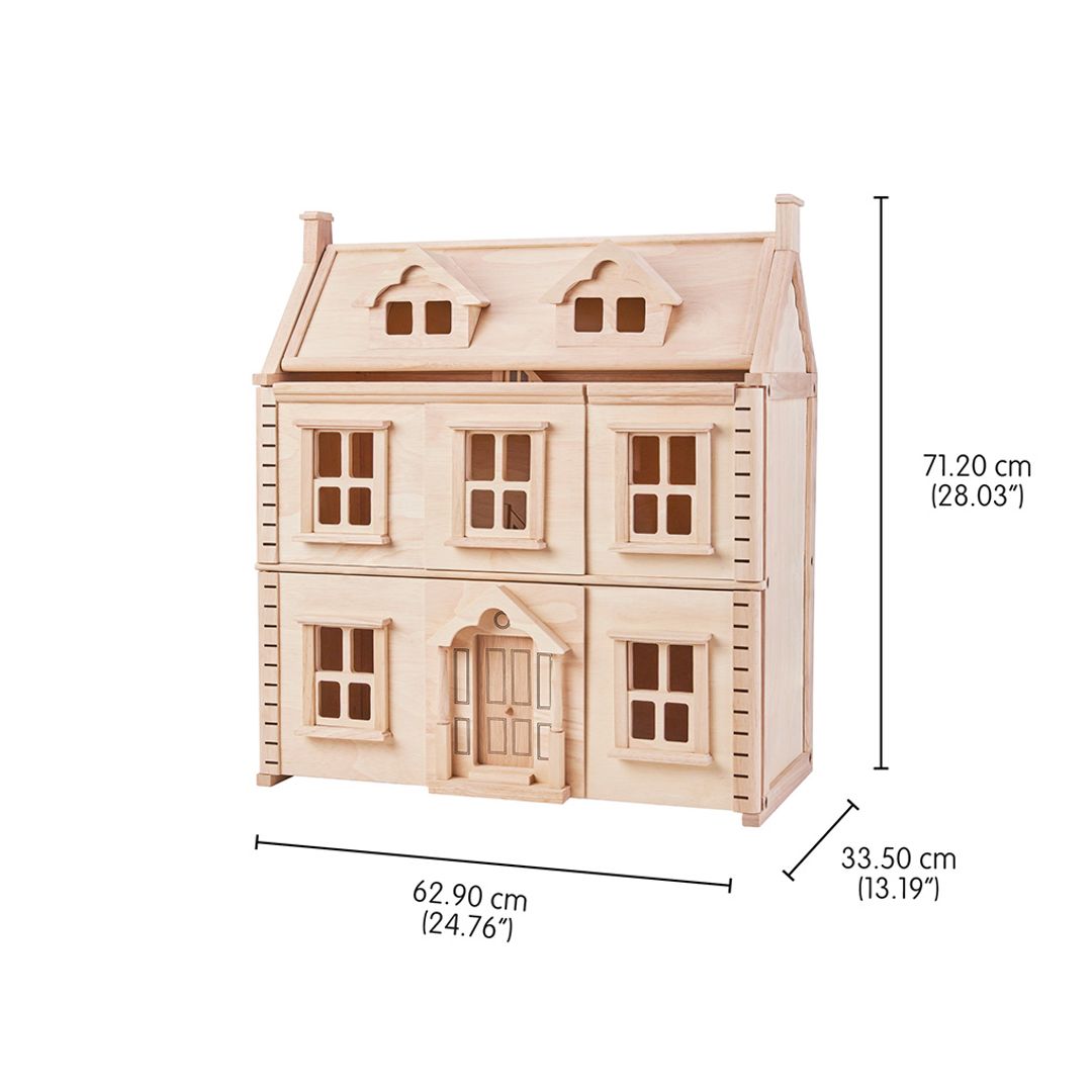 PlanToys Victorian Wooden Dollhouse, 3 Floors