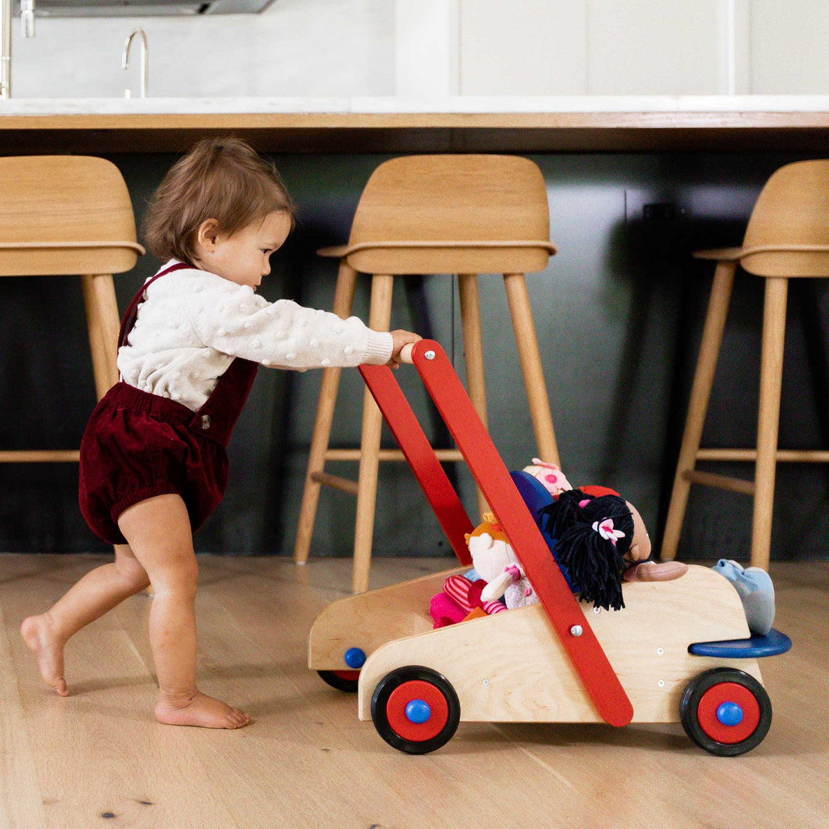 Walker Wagon Push Toy - The Baby Penguin