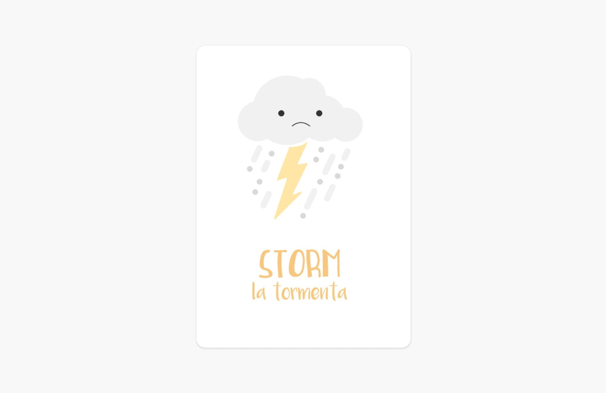 Weather Flashcards - The Baby Penguin