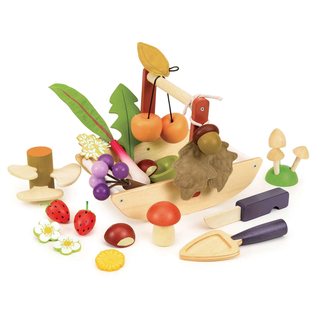 Wild Wood Foraging Trug | Pretend Play | The Baby Penguin