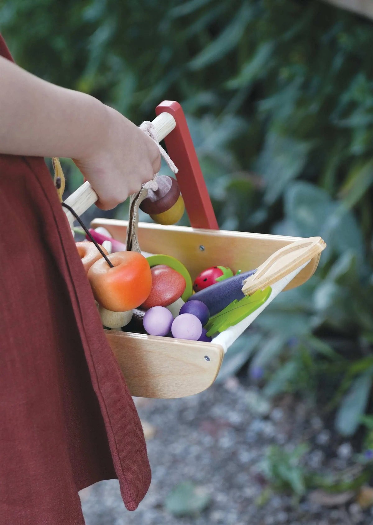 Tender Leaf Wild Wood Foraging Trug Pretend Play Set