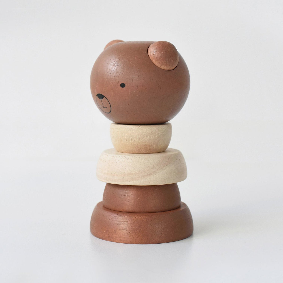 Wood Stacker - Bear - The Baby Penguin