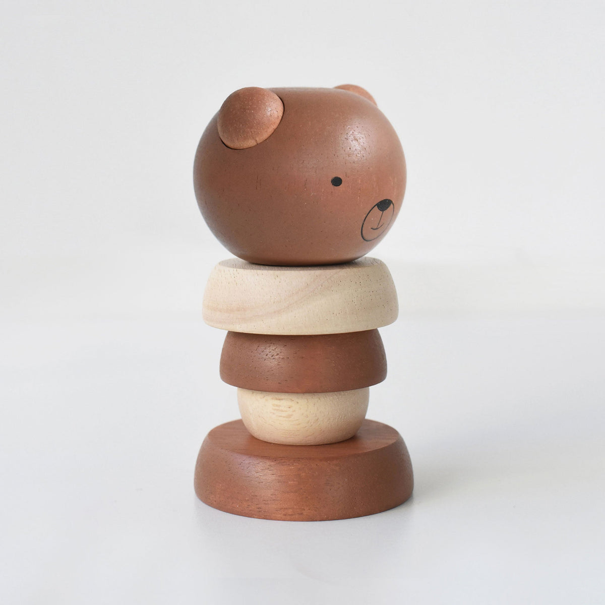 Wood Stacker - Bear - The Baby Penguin