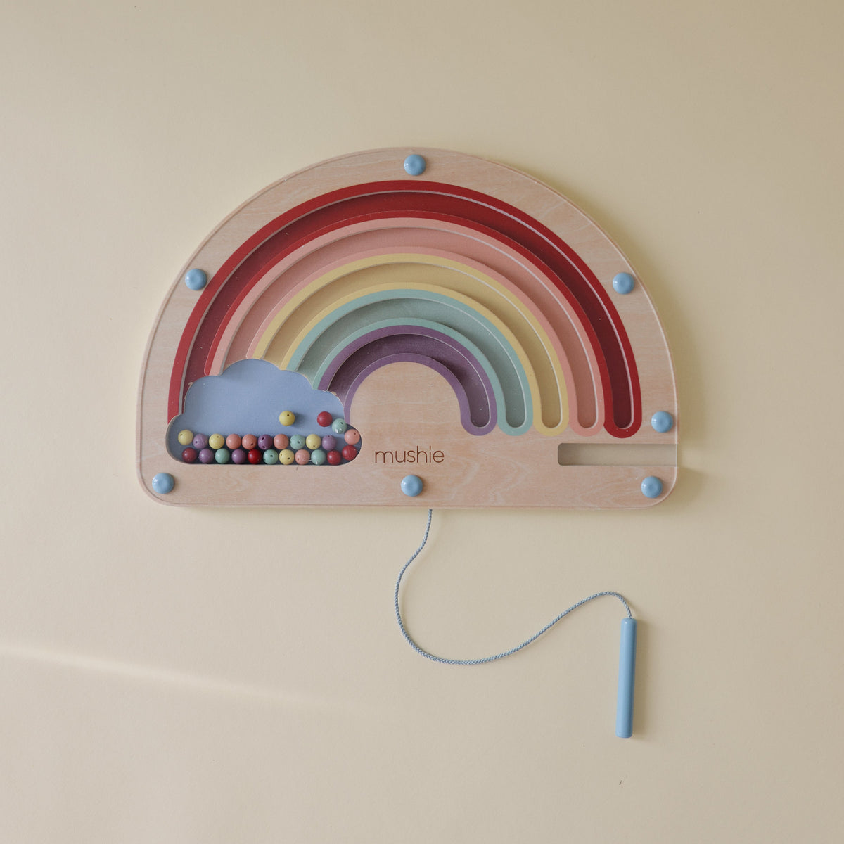 Wooden Magnetic Rainbow Maze - The Baby Penguin