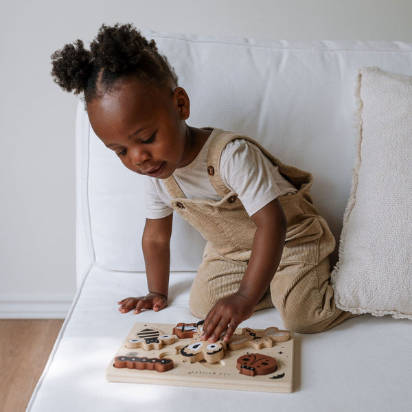 Wooden Tray Puzzle - Bugs - The Baby Penguin