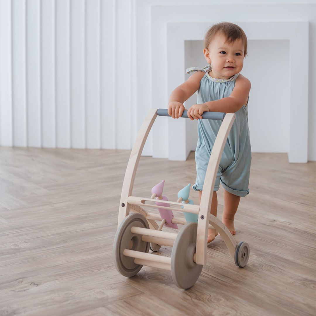 PlanToys Woodpecker Wooden Push Walker