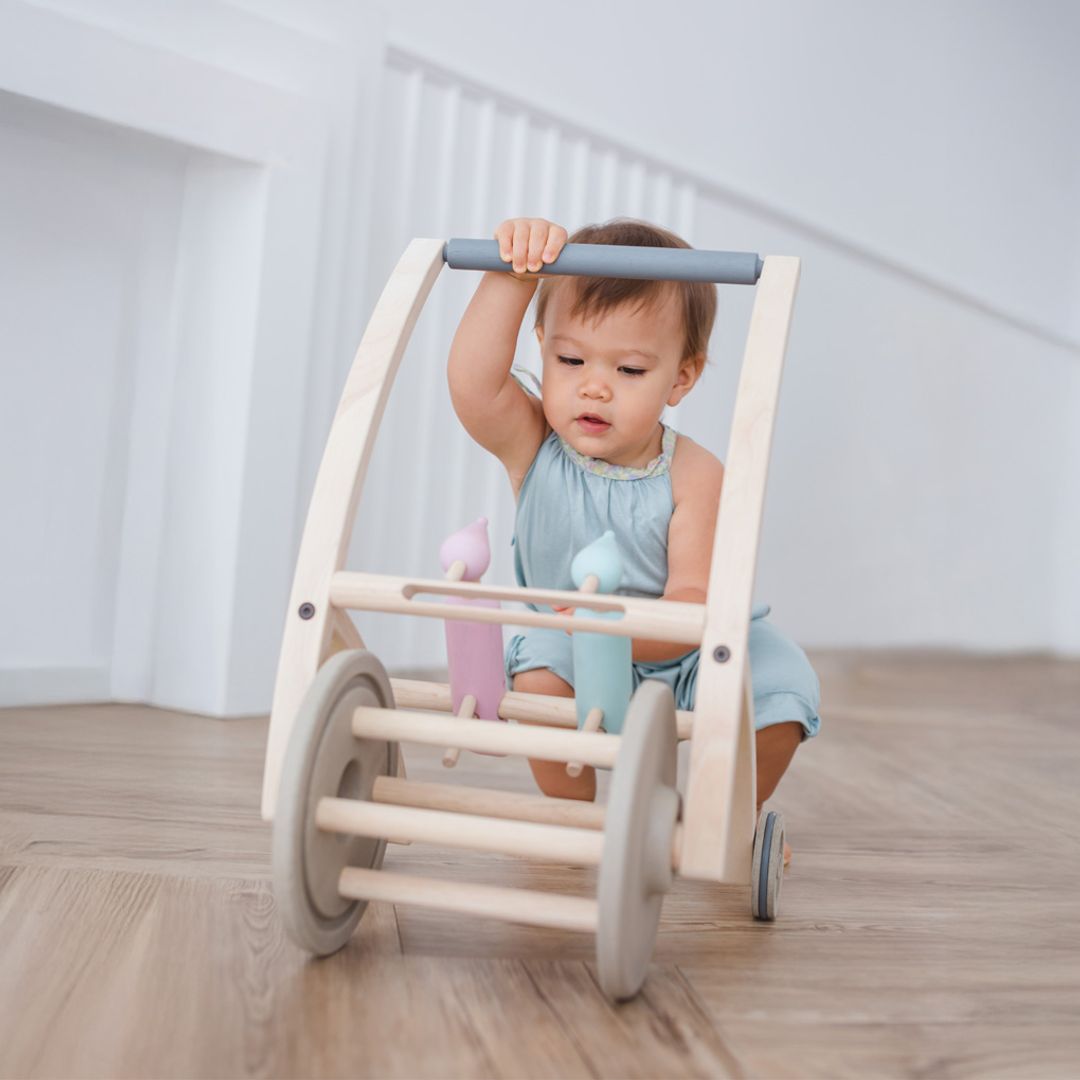 PlanToys Woodpecker Wooden Push Walker
