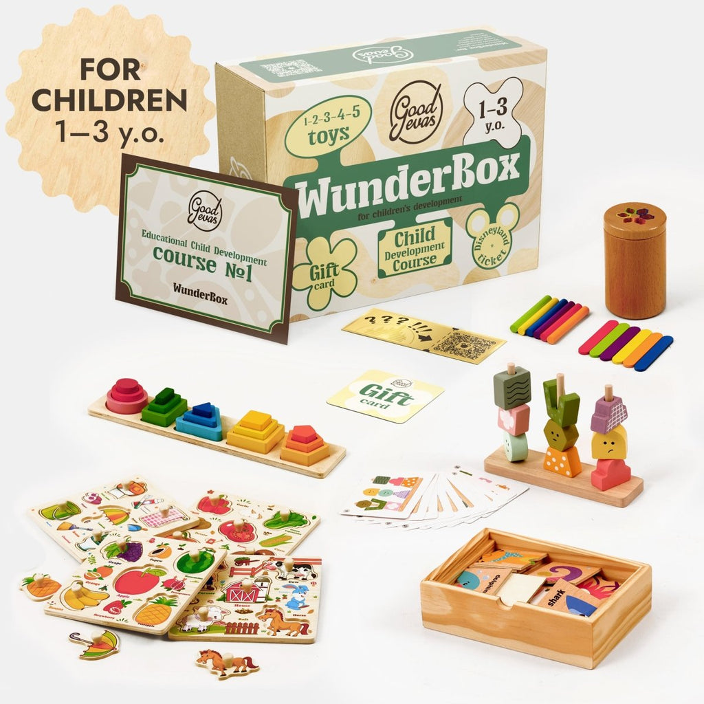 WunderBox 1-3 years old - developmental boxing for toddlers - The Baby Penguin