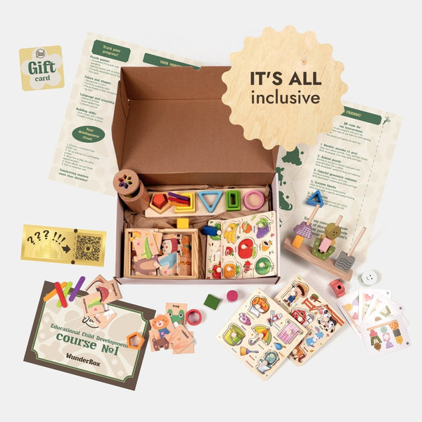 WunderBox 1-3 years old - developmental boxing for toddlers - The Baby Penguin