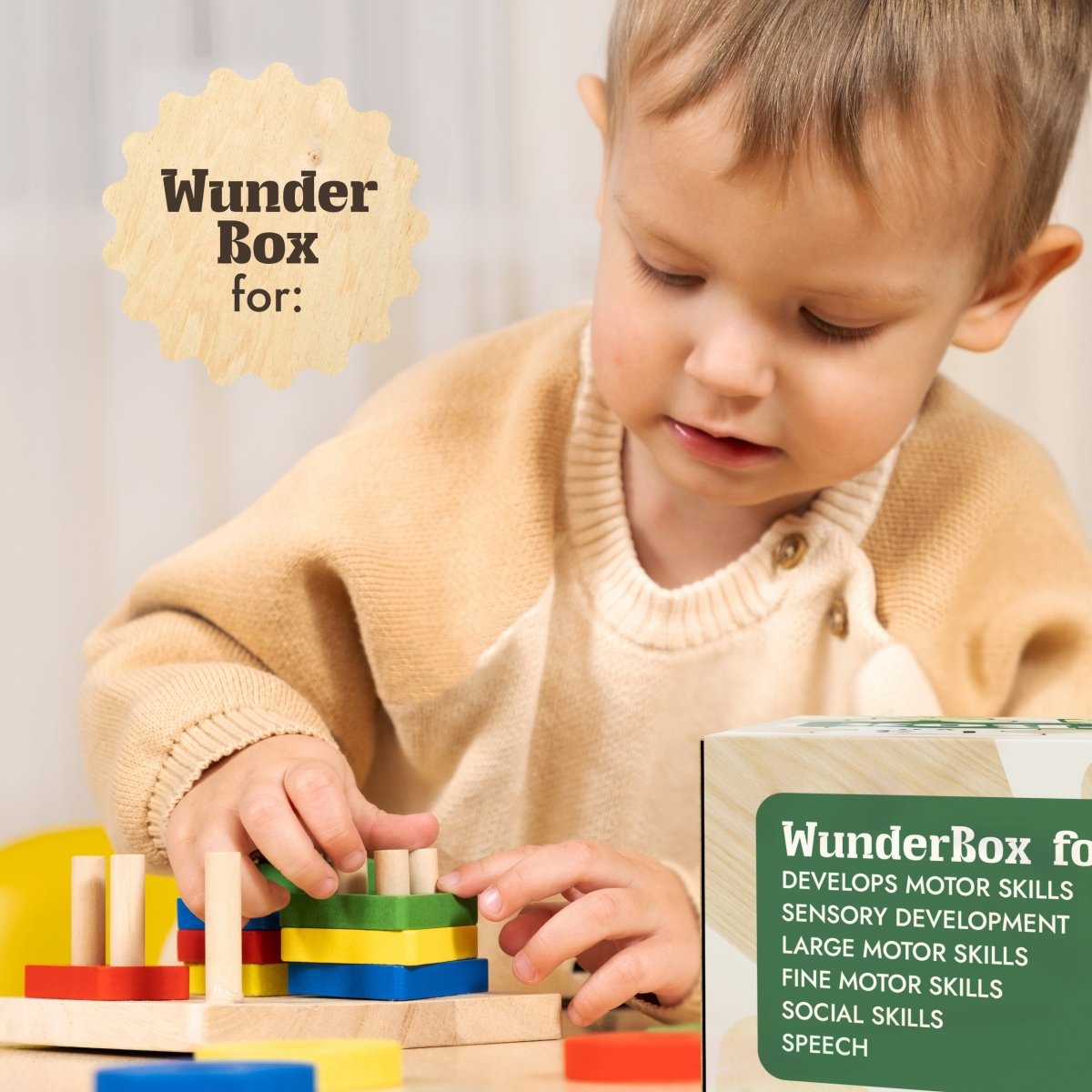 WunderBox 1-3 years old - developmental boxing for toddlers - The Baby Penguin