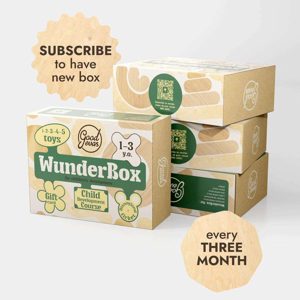 WunderBox 1-3 years old - developmental boxing for toddlers - The Baby Penguin