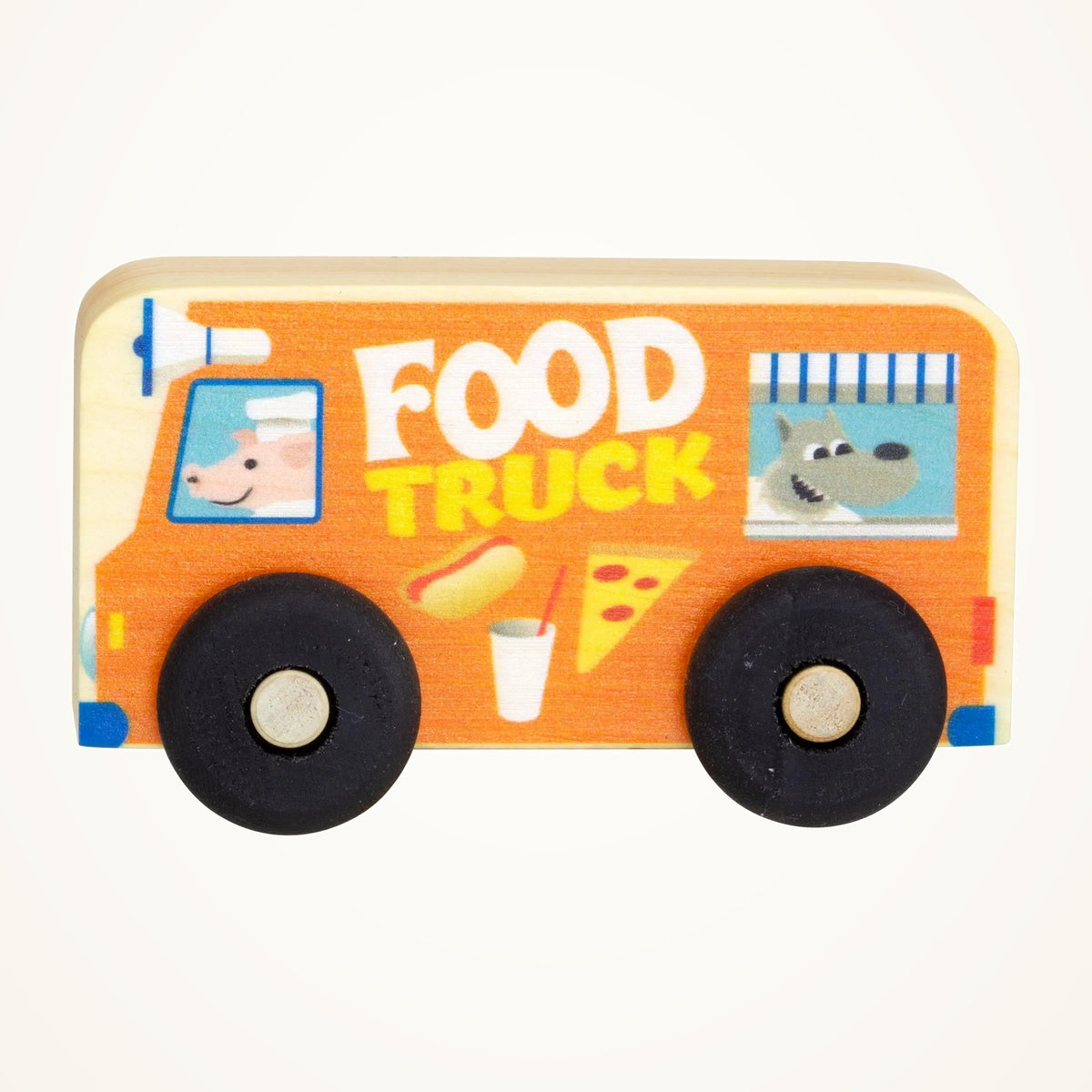 Maple Landmark Food Truck Scoot photographed on a warm ivory background.